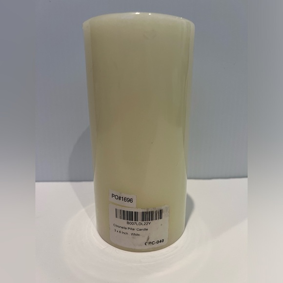 SAY BYE TO MOSQUITOS!! Great Citronella 3x6 inch Candle- NWT - Picture 2 of 3